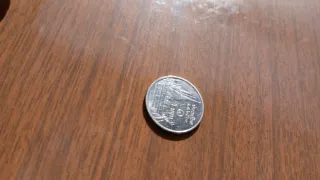 Moneda 1 Baht Tailandés