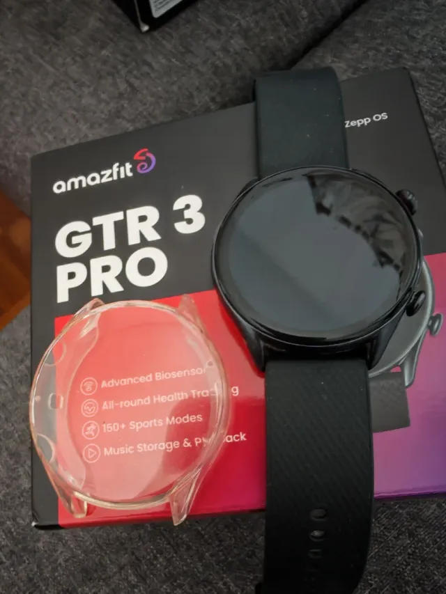 Amazfit GTR 3 Pro Smartwatch Negro