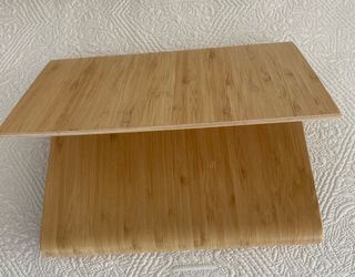 Soporte madera tabletas y libros
