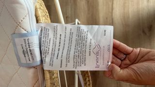 Moisés capazo con patas plegables