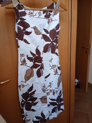 Vestito elegante donna fantasia floreale