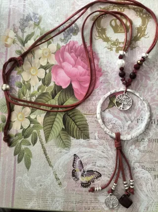 Collar largo árbol de la vida