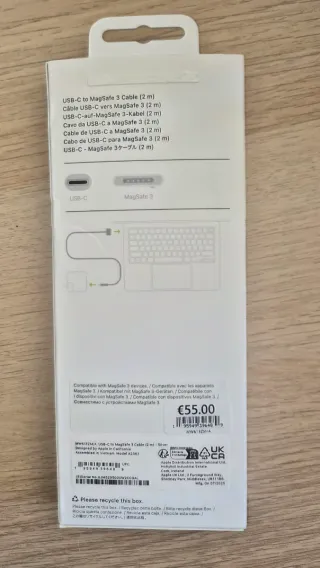 Cable USB-C a MagSafe 3 y Cargador 30W