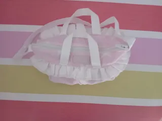 Bolso La Nina rosa con estrellas