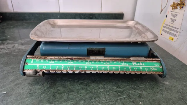 Báscula Rili antiga