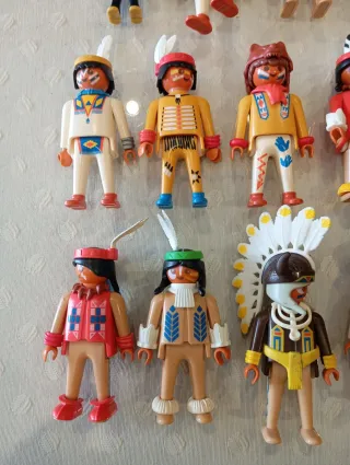 Gran Lote Playmobil Indios y Western