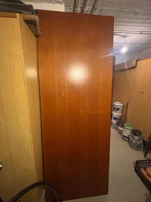 7 Paneles madera fondo armario o cubrepared