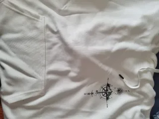 Sudadera con estampado de brújula