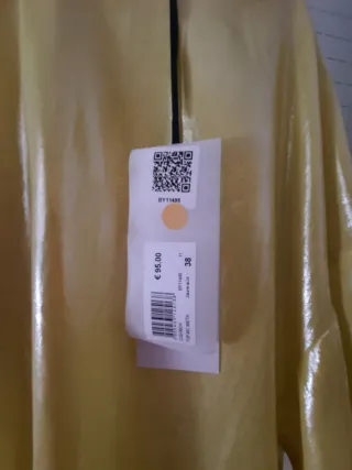 Top amarillo IKKS mujer