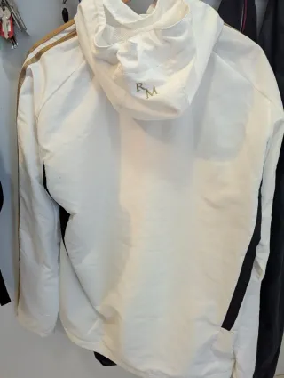 Chándal Real Madrid Adidas 2011 Blanco/Dorado