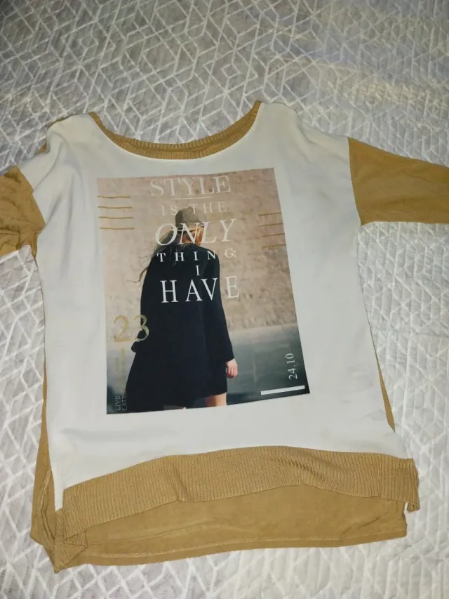 Camiseta Talla Única Estampada