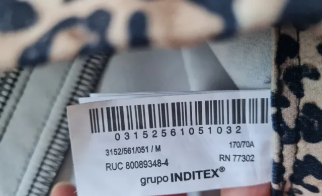 Pantalón juvenil Zara animal print