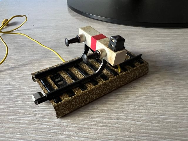 Tope de vía para trenes eléctricos Marklin