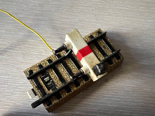 Tope de vía para trenes eléctricos Marklin