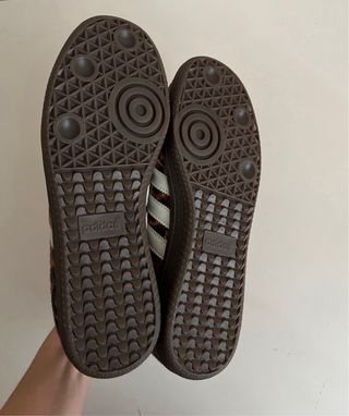 Zapatillas Adidas Samba de leopardo naranjas