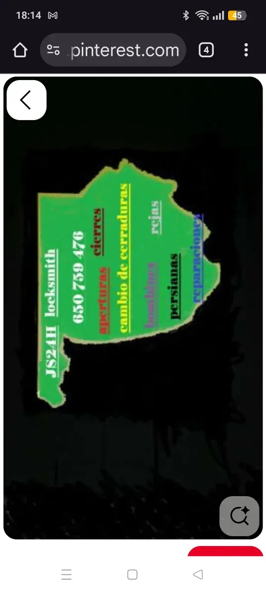 JS24H Cerrajero herrero Reparo a domicilio.