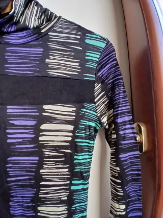 Abito donna fantasia righe