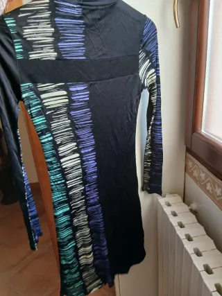 Abito donna fantasia righe