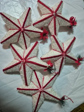 Decorazioni Stella Natale addobbi per albero