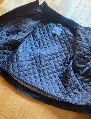 Cazadora de moto para hombre