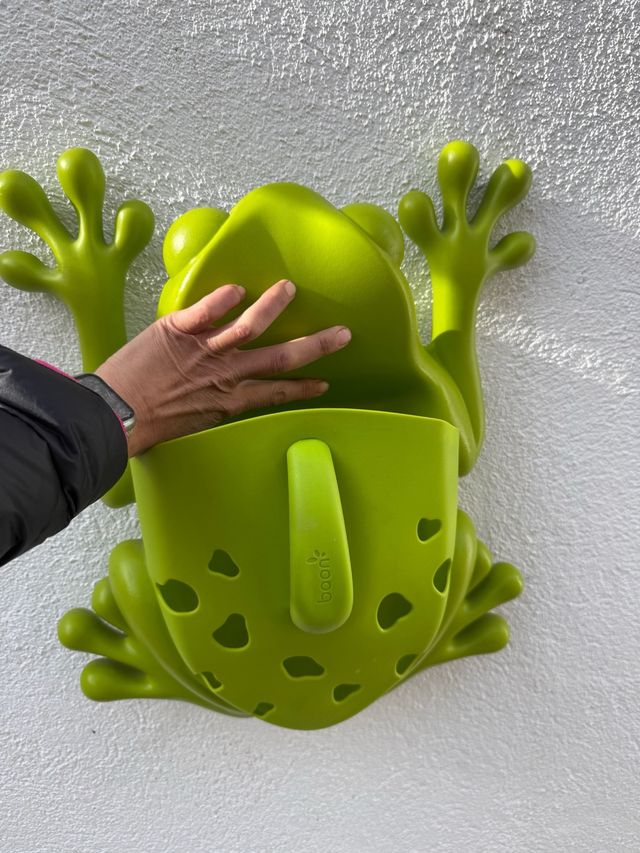 Recoge juguetes bañera rana Boon