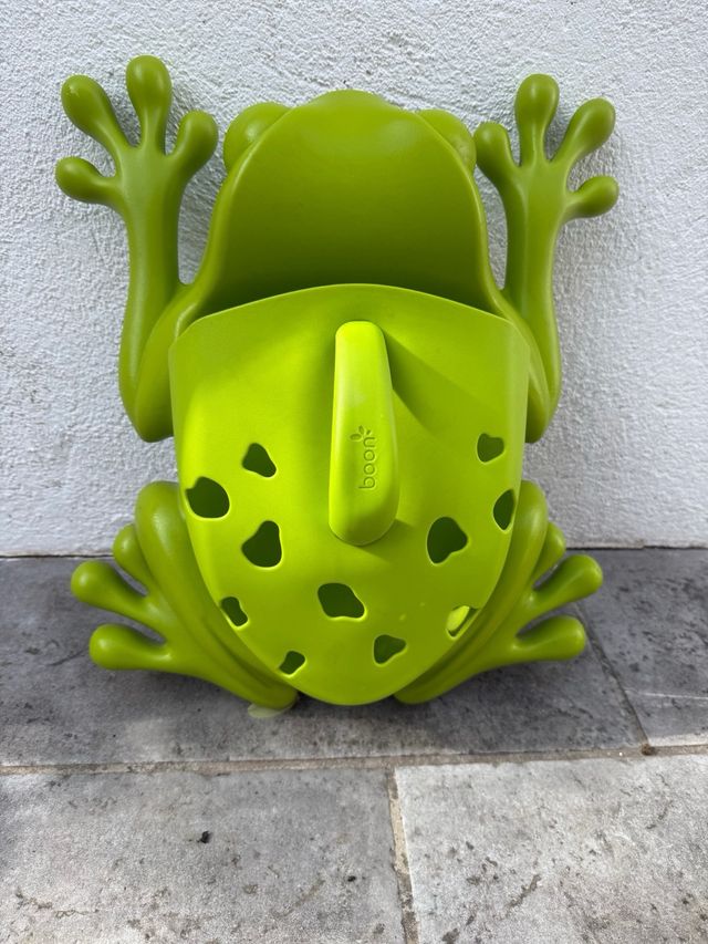 Recoge juguetes bañera rana Boon
