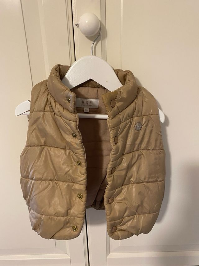 Chaleco plumífero infantil tienda Nanos