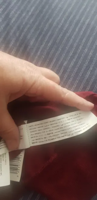 Camisa Adolfo Domínguez Granate