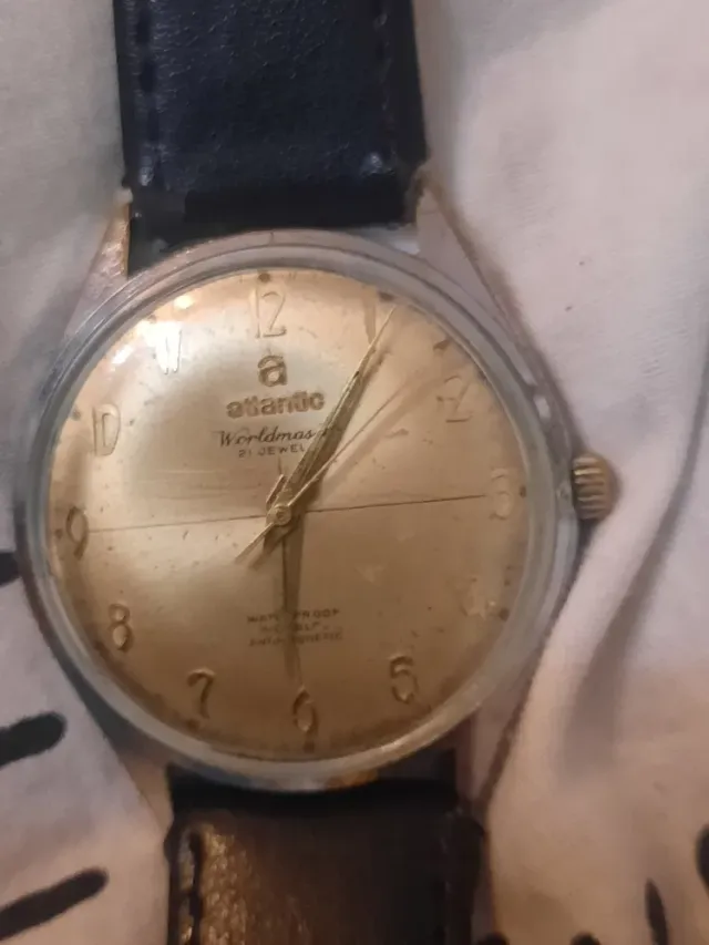 Reloj Atlantic Worldmaster 21 Jewels