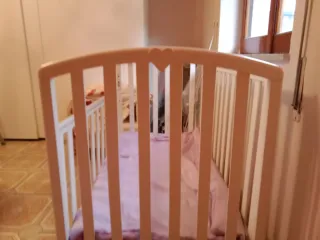 Culla per bambini bianca