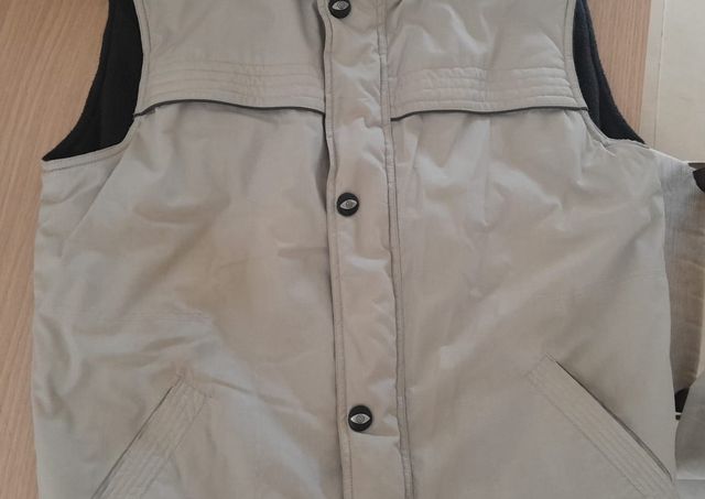 Chaleco reversible invierno hombre con forro polar