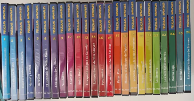 Colección Películas Infantiles DVD El País