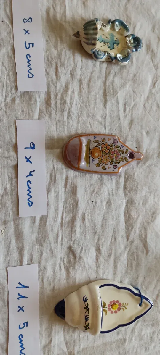 Colección 11 Pilas Agua Bendita Cerámica