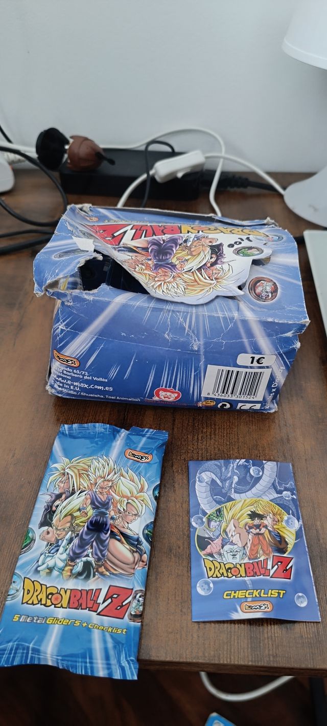 Dragon Ball Z Box Vuoto + Bustine + Checklist