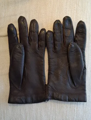 Guantes de piel mujer
