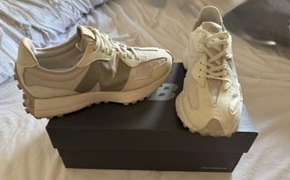 Zapatillas New Balance Beige y Verde