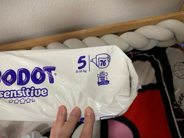 Dodot Sensitive Talla 5 + Regalos