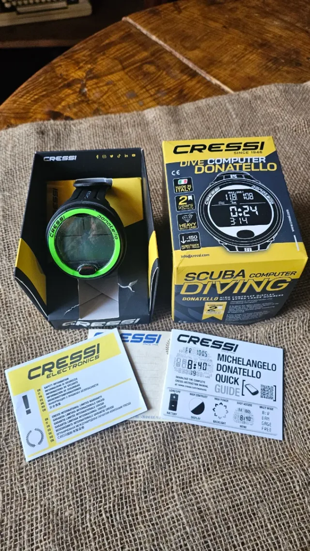 NUEVO Ordenador de buceo Cressi Donatello