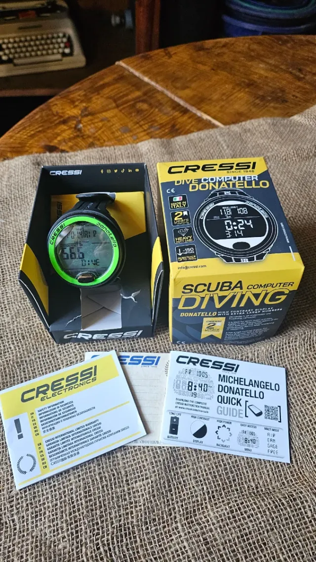 NUEVO Ordenador de buceo Cressi Donatello