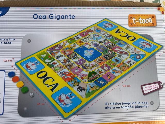 Juego Oca Gigante Juguettos