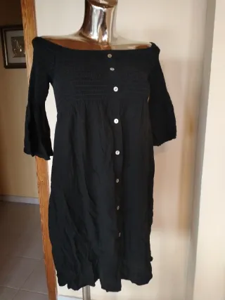 Vestito Zuiki nero spalle scoperte