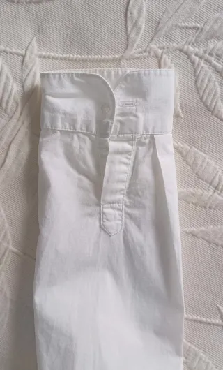 Blusa blanca de mujer