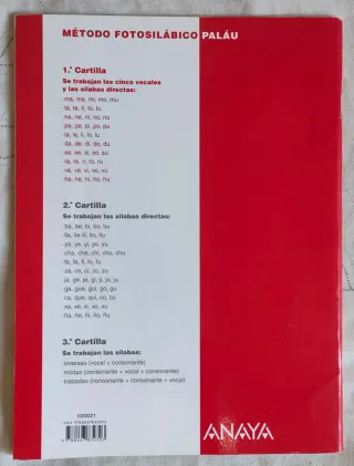 Cartillas Paláu 1 y 2