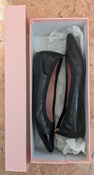 Pretty Ballerinas Piel Negra T.36
