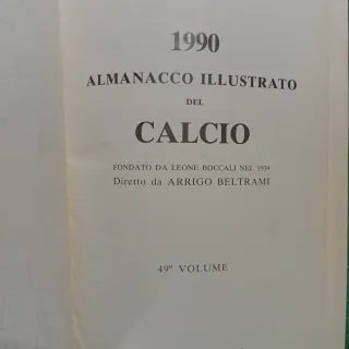 Almanacco del Calcio Panini 1990