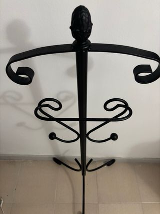 Galán de noche forja negro