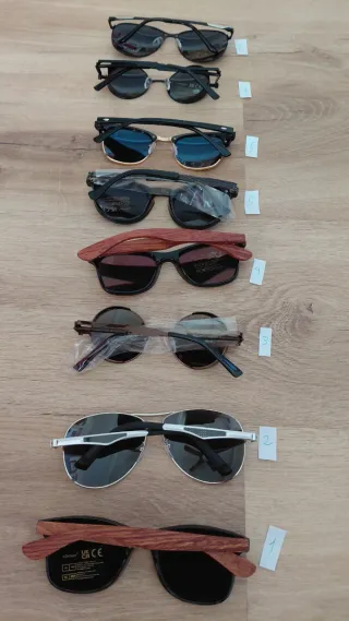 Gafas de sol variadas