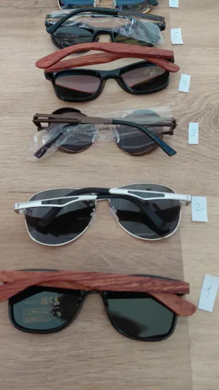 Gafas de sol variadas