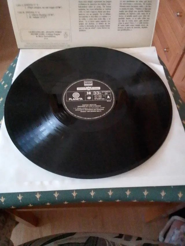 Vinilo Gustav Mahler Sinfonía N.º 6 Decca