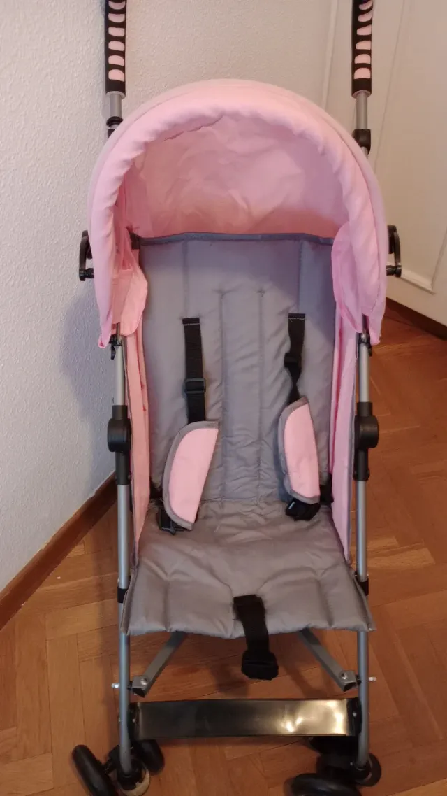 Silla de paseo Asalvo rosa